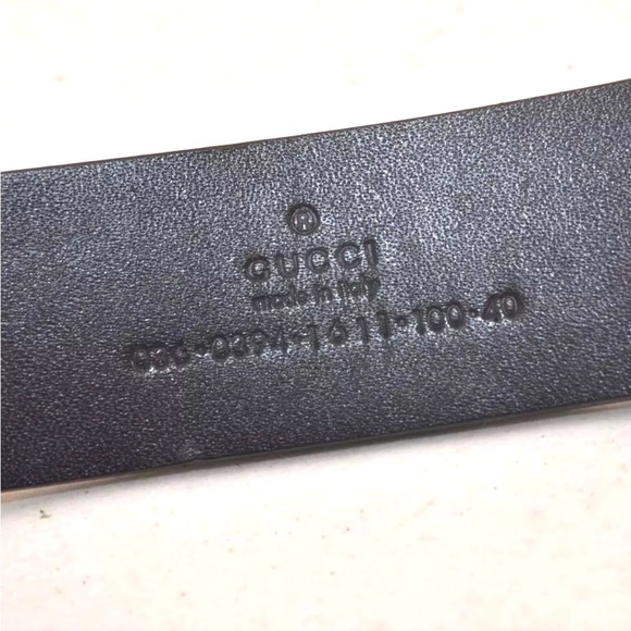 GUCCI REVERSIBLE Belt Black/White EUC - Picture 4 of 11